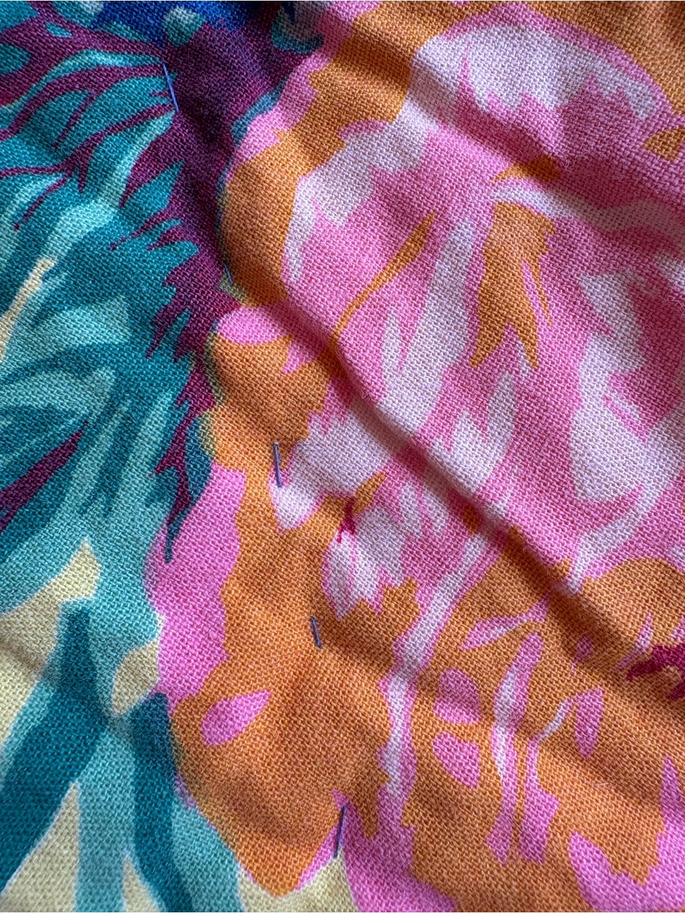 The Company Store king size patchwork quilt - Picture 8 of 12